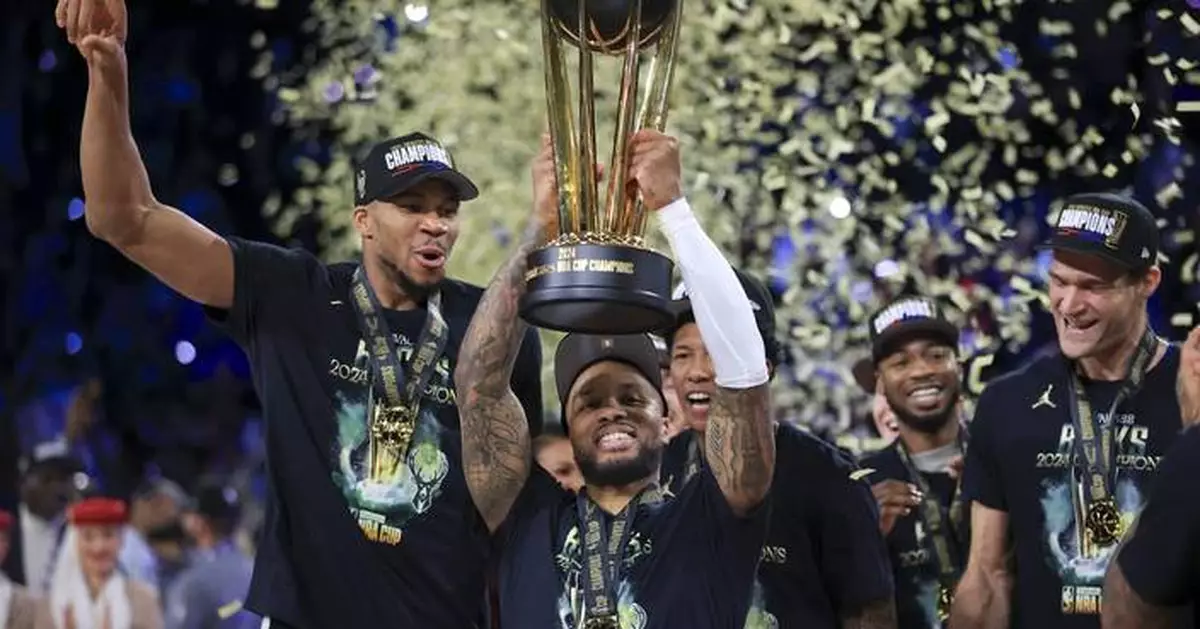 Lillard and Antetokounmpo won an NBA Cup together. Now, the next challenge: chasing the big prize