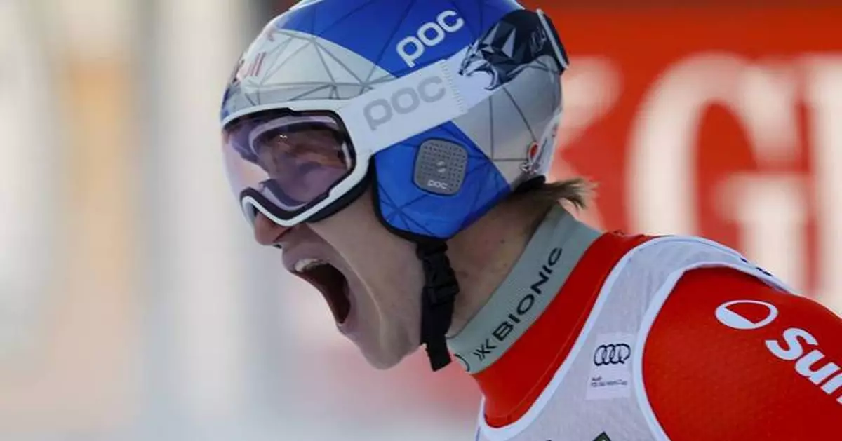 Odermatt finally wins in Gardena as he dominates a World Cup downhill