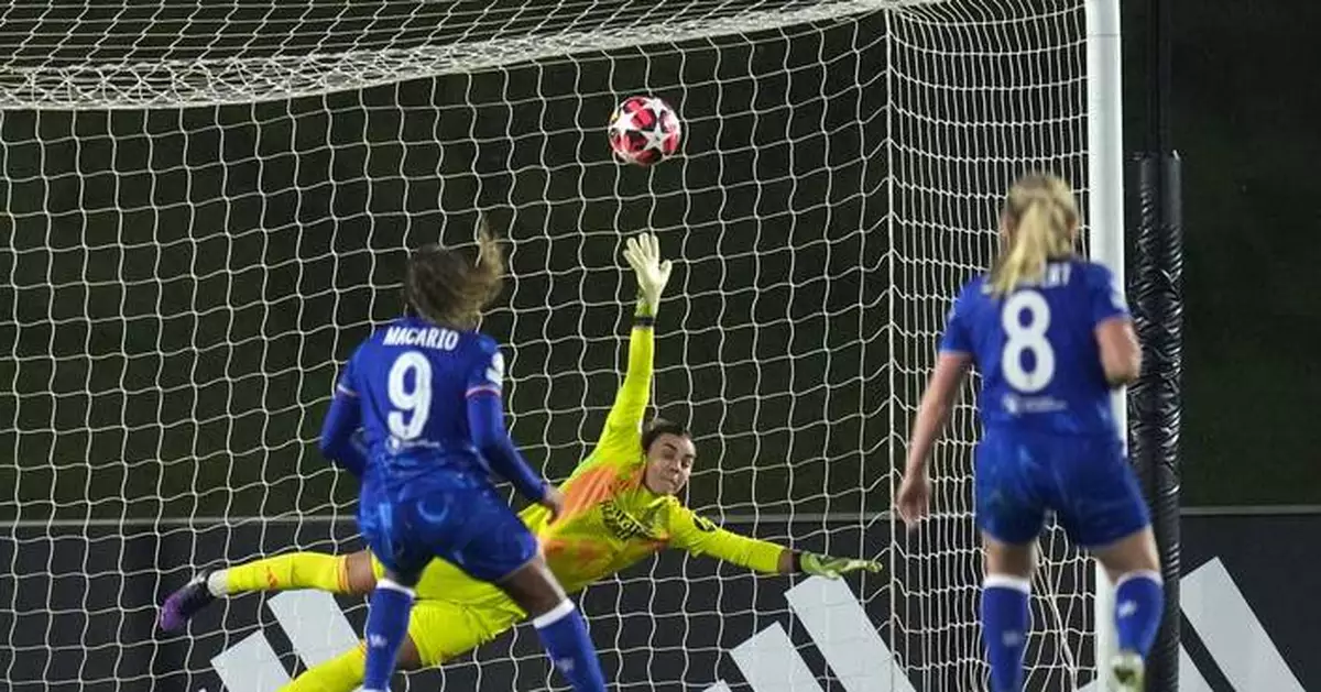 Chelsea rallies to beat Real Madrid 2-1 and finish top of its Women's Champions League group