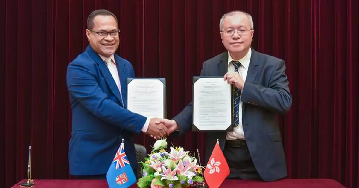 Hong Kong and Fiji Sign MOU to Enhance Aeronautical Meteorological Cooperation