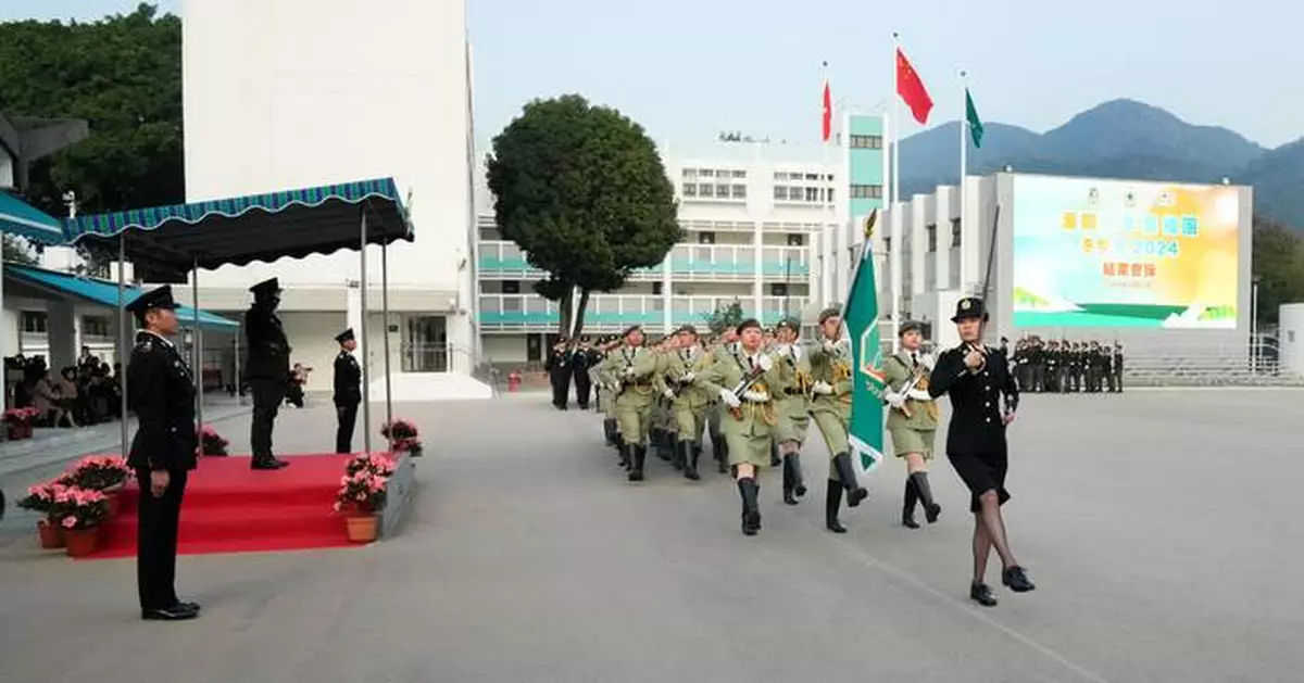 Hong Kong Customs Celebrates Youth Leaders and Launches YES Buddy AI Robot at 2024 Training Camp Ceremony.