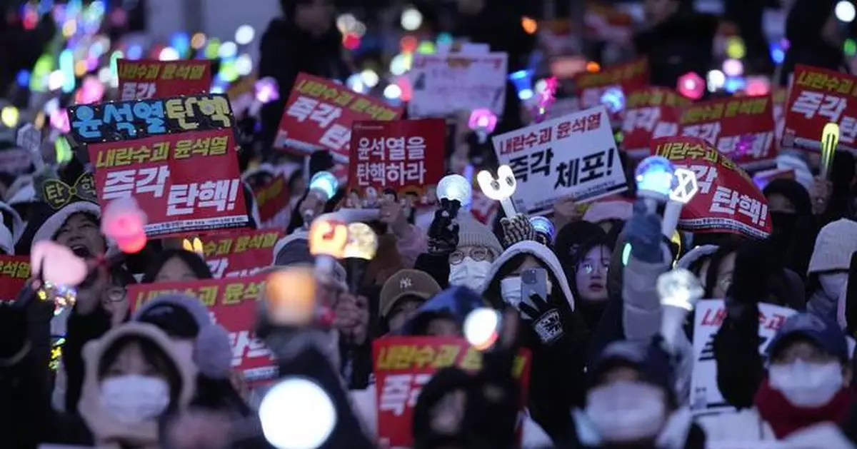 South Korea's Justice Ministry imposes a travel ban on President Yoon over martial law