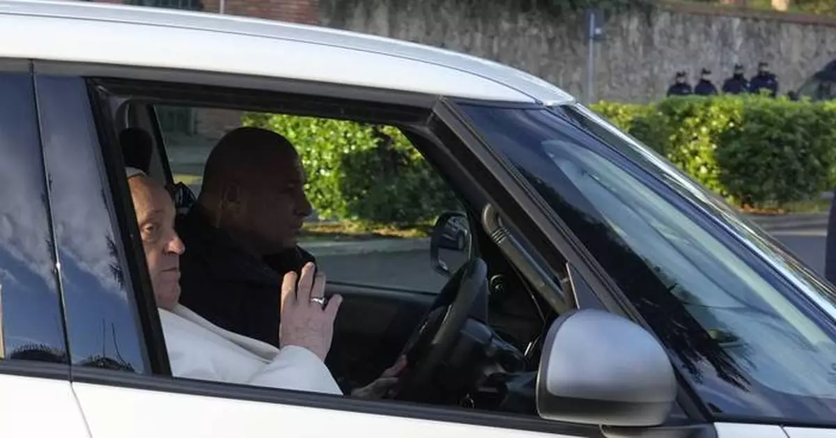 Pope brings Holy Year and prayers for better future to Rome prison, a 'cathedral of pain and hope'