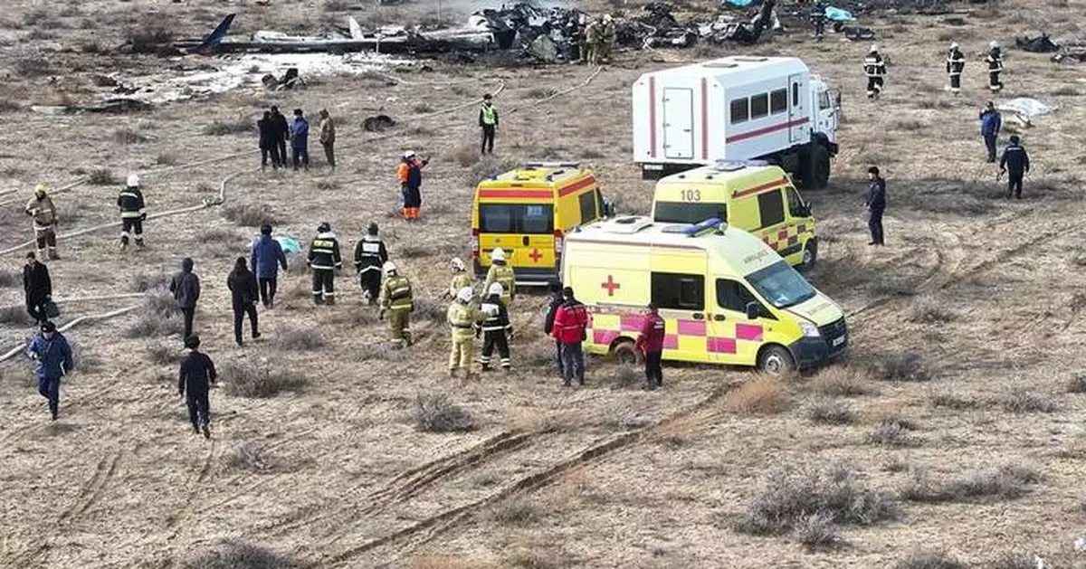 Azerbaijani airliner crashes in Kazakhstan, killing 38 with 29 survivors, officials say