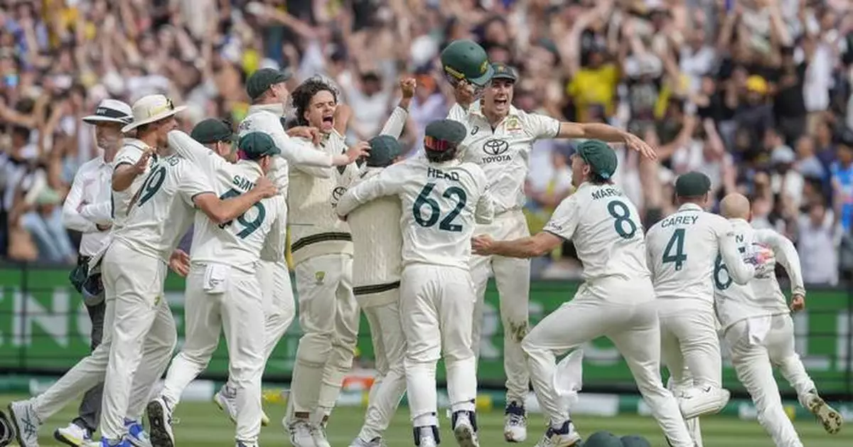 Australia claims dramatic final-hour victory against India in 4th Test