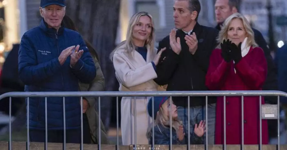 It's the final holiday stretch at the Biden White House. The theme is 'A Season of Peace and Light'