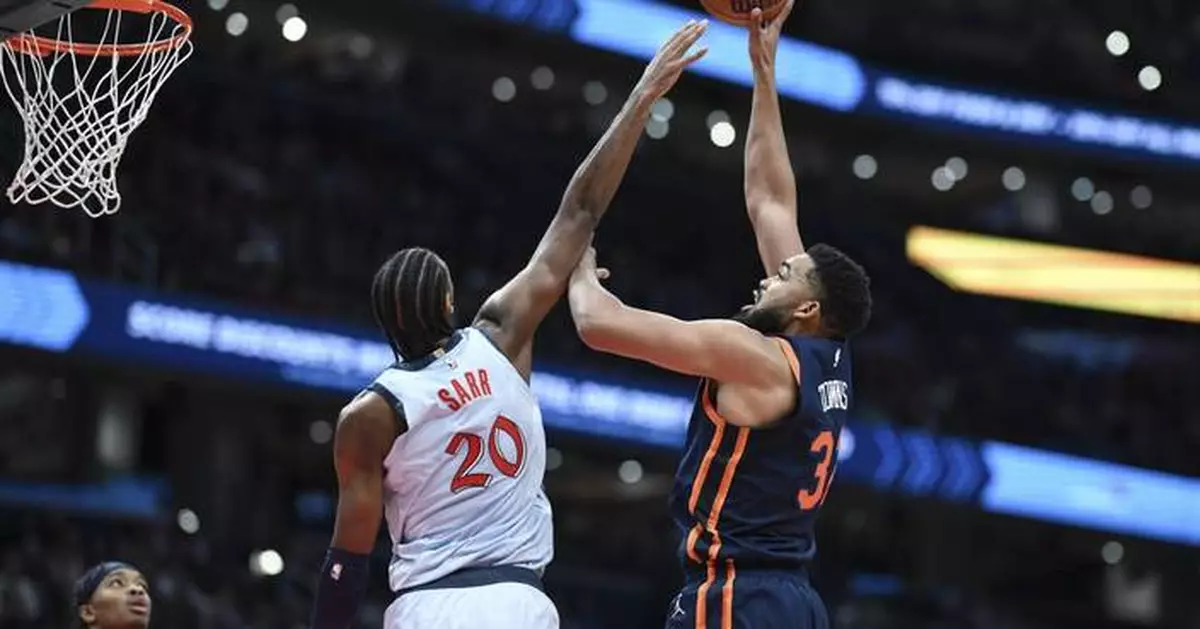 Knicks win their 8th straight with a win over the Wizards