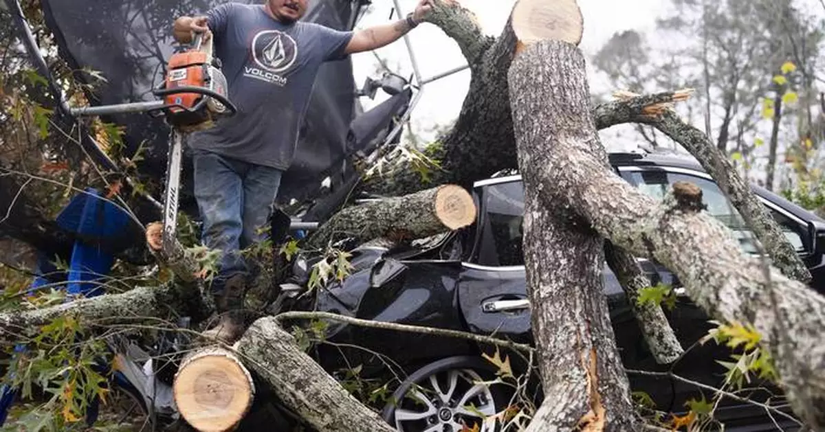 Tornadoes in Texas and Mississippi kill 2 and injure 6 as severe weather system moves east