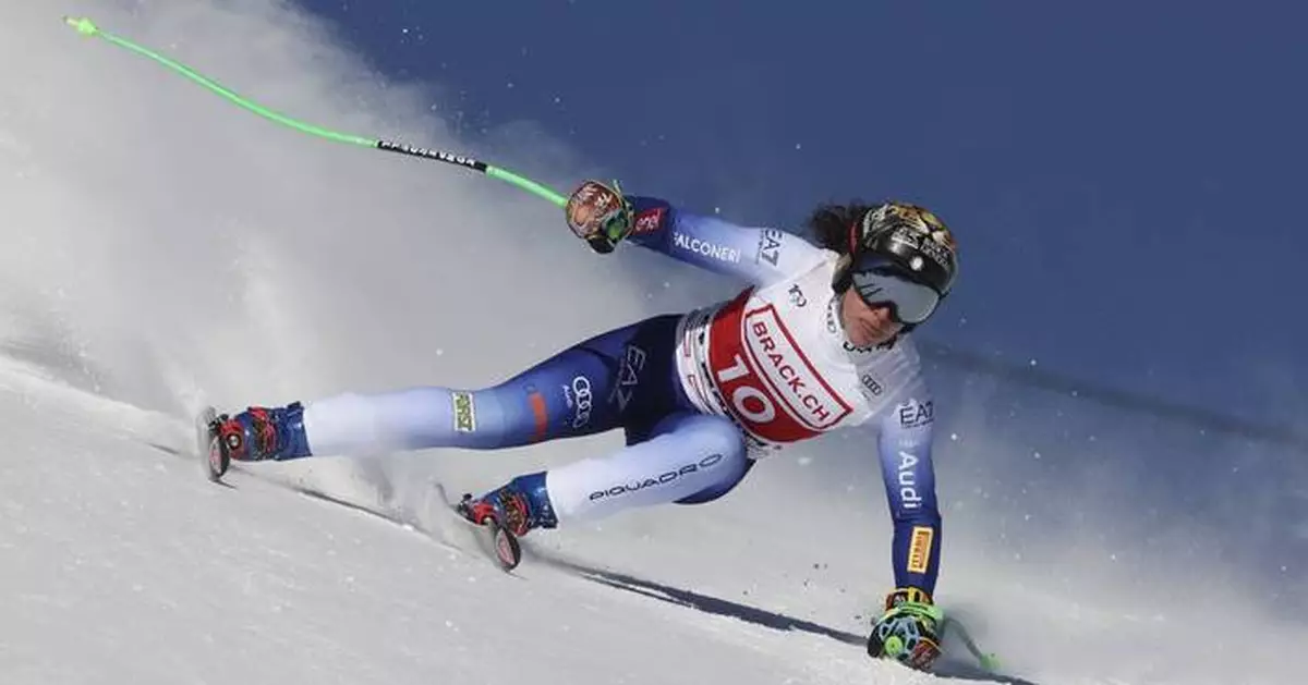 Italian skier Brignone wins World Cup GS, gets 1st victory for her team in Austrian event since 2002
