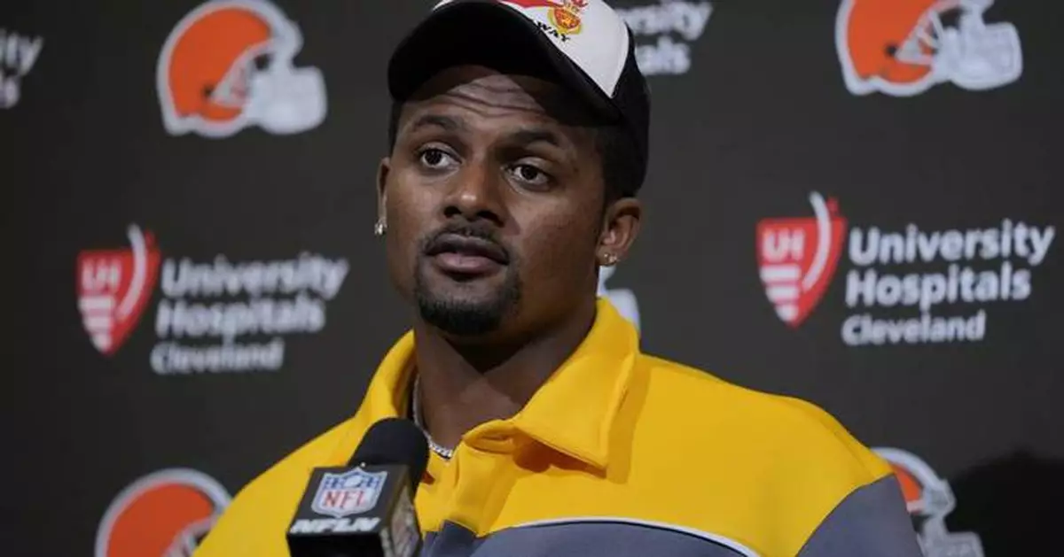 NFL ends investigation into sexual assault allegations against Browns QB Deshaun Watson