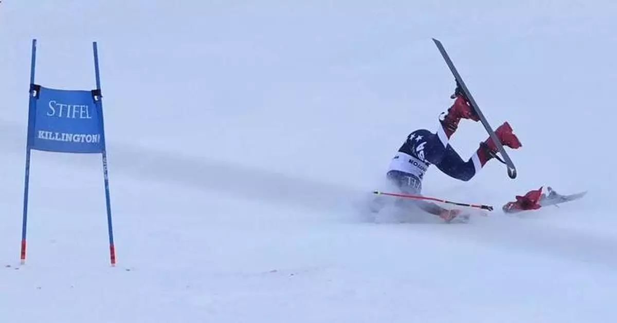 Mikaela Shiffrin suffers abdominal puncture wound but no bone or ligament damage in Killington crash