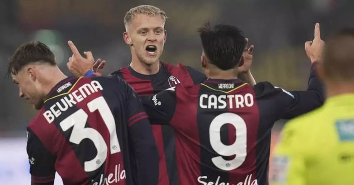 Jens Odgaard scores for Bologna to end Fiorentina's winning run in Italian league