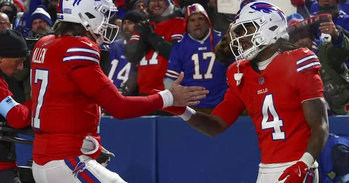 James Cook scores 2 TDs and Bills force 3 turnovers in 24-21 win over Patriots