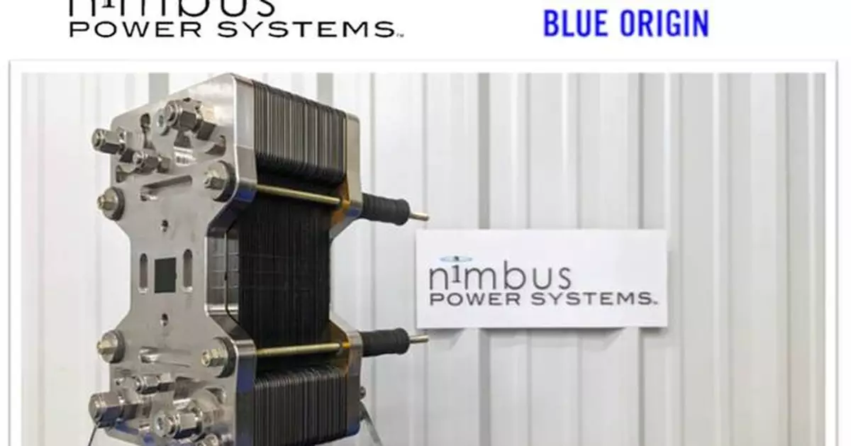 Blue Origin Licenses Nimbus Power Systems’ Fuel Cell Technology for Development of Space Power Systems