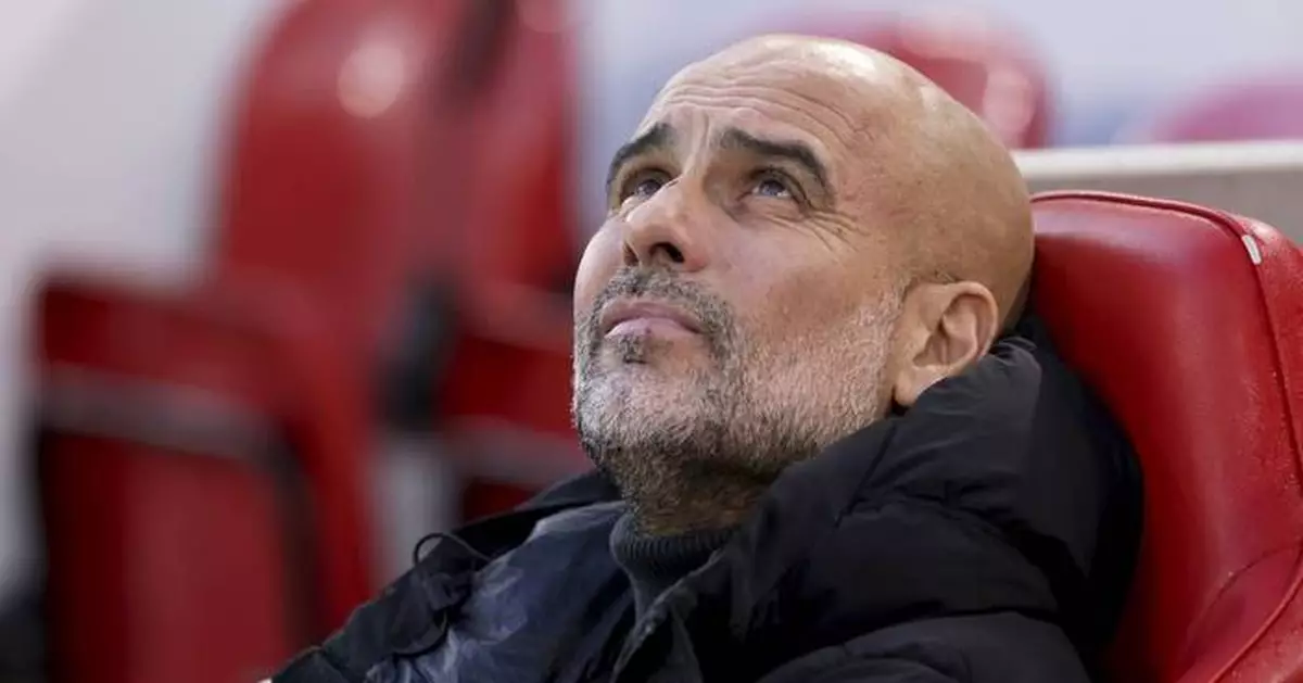 Guardiola hits 'reset' with Man City floundering in the Premier League