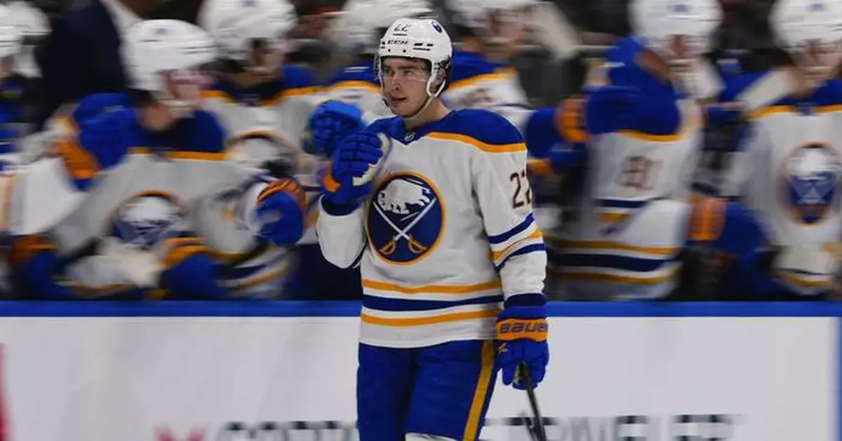 Rasmus Dahlin stars as the Sabres stop a 13-game slide by routing the Islanders 7-1