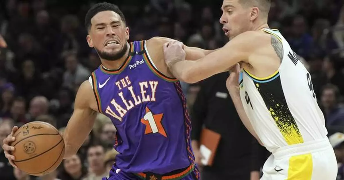 Suns All-Star guard Devin Booker is out at least two games with left groin soreness