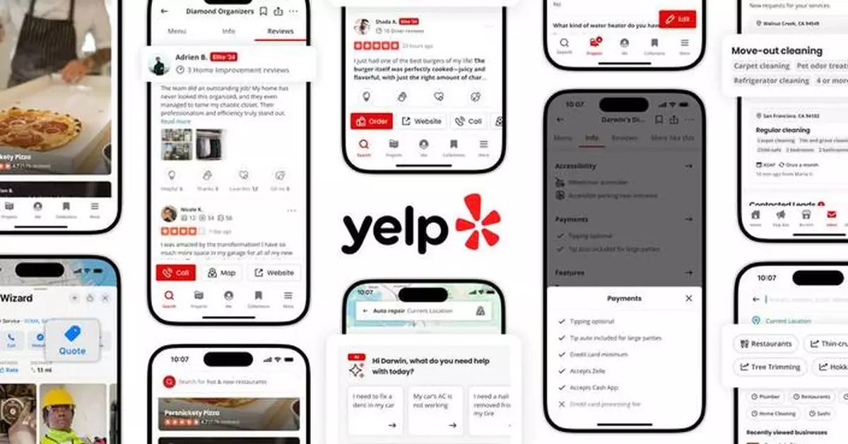 Yelp Unveils a Series of New AI-powered Features to Enhance Discovery and Connection with Local Businesses