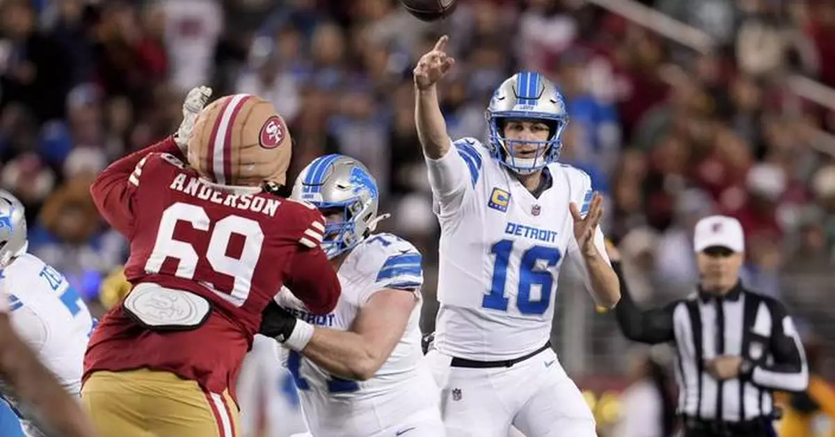 Lions beat the 49ers 40-34 in a tune-up for Week 18 division showdown