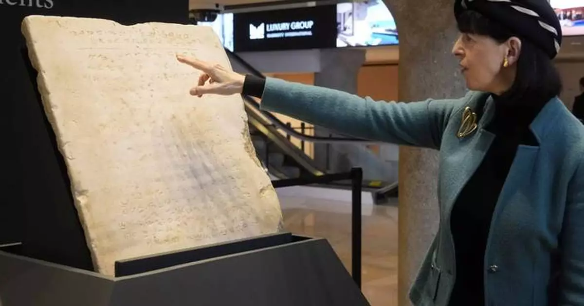 Oldest known stone tablet inscribed with the Ten Commandments sells for over $5M