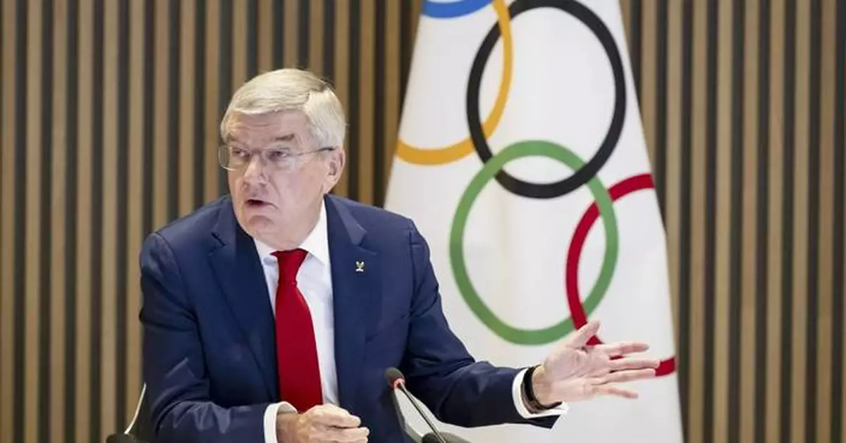 Olympics leader Bach talks up working with President-elect Trump toward 2028 Los Angeles Games