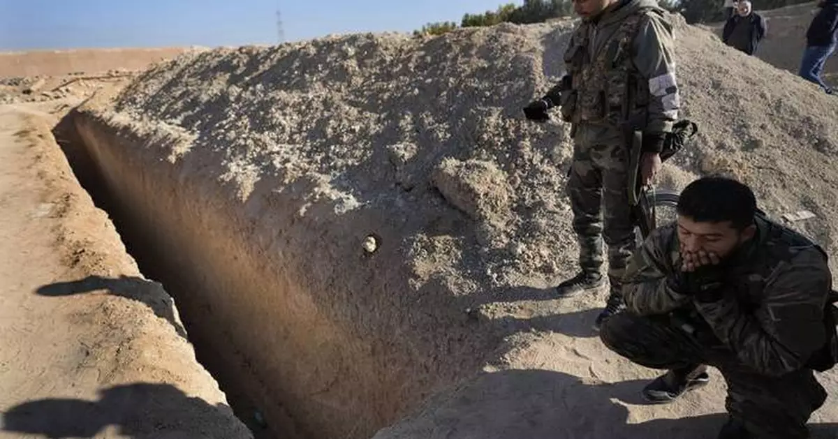 After Assad's fall, the task of unearthing the dead from Syria's mass graves is just beginning