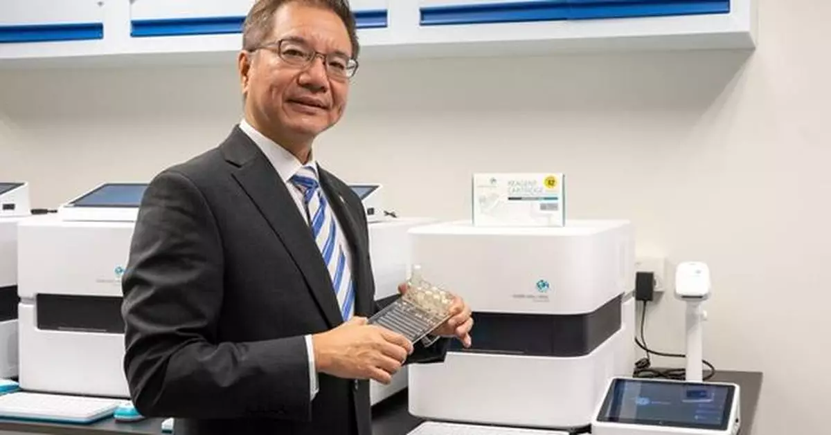 HKBU scientist's Automated Multiplex Diagnostics System recommended by WHO as an innovative health technology for low-resource contexts