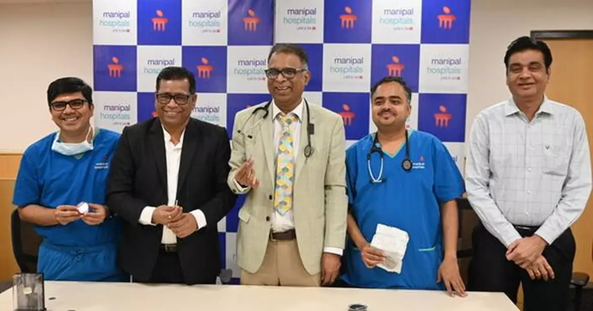 Manipal Hospitals successfully performs Eastern India's first AI-powered injectable wireless pacemaker insertion