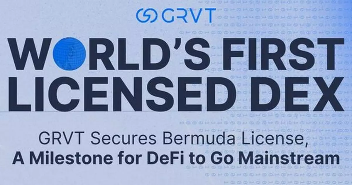 GRVT Secures Bermuda License, Becoming World's First Regulated DEX, A Milestone for DeFi to Go Mainstream