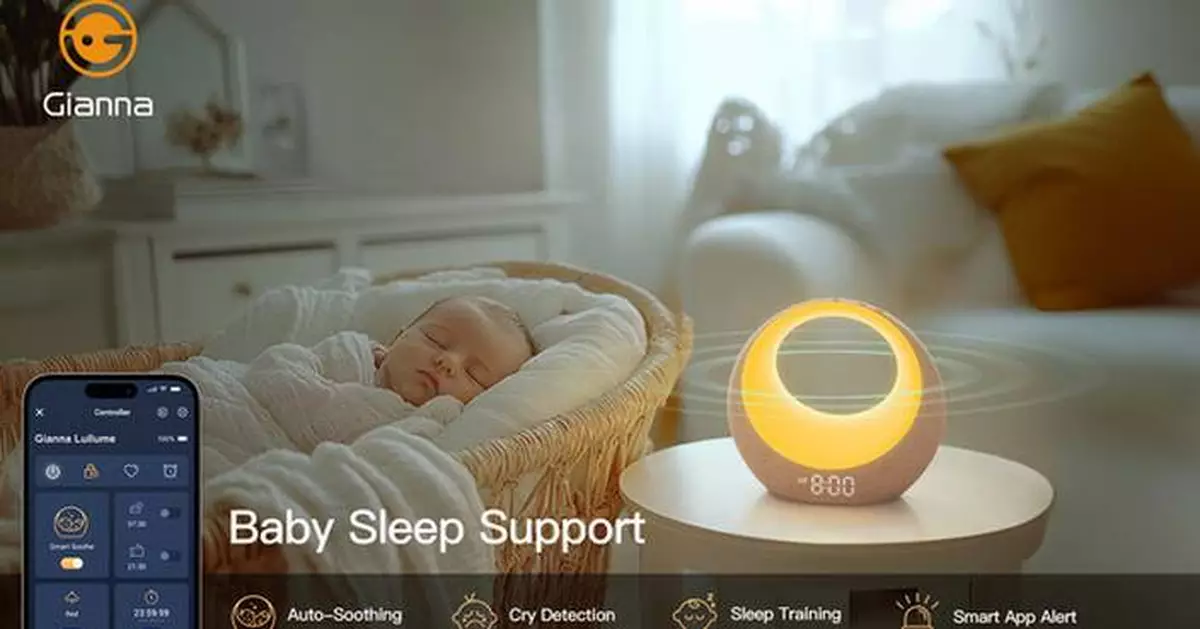 Introducing the Gianna Lullume Smart Infant Sleep Device: A Revolutionary Solution for Infant Sleep Now on Kickstarter