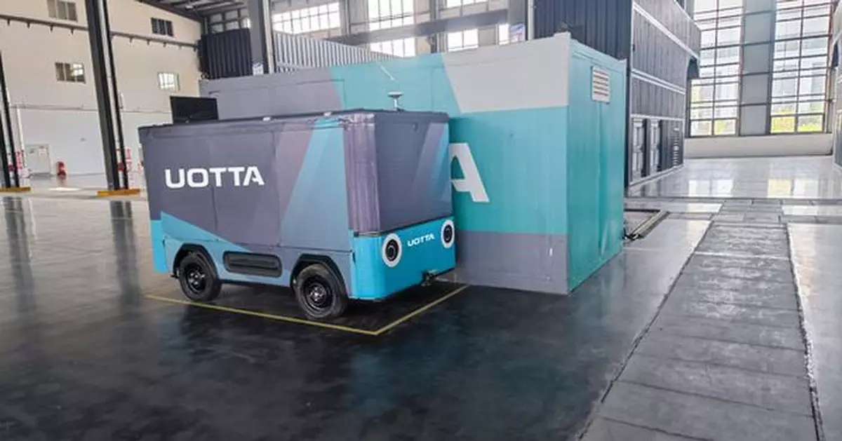 U POWER Pioneers the Industry with the Launch of Autonomous Unmanned Battery Swapping Logistics Vehicles