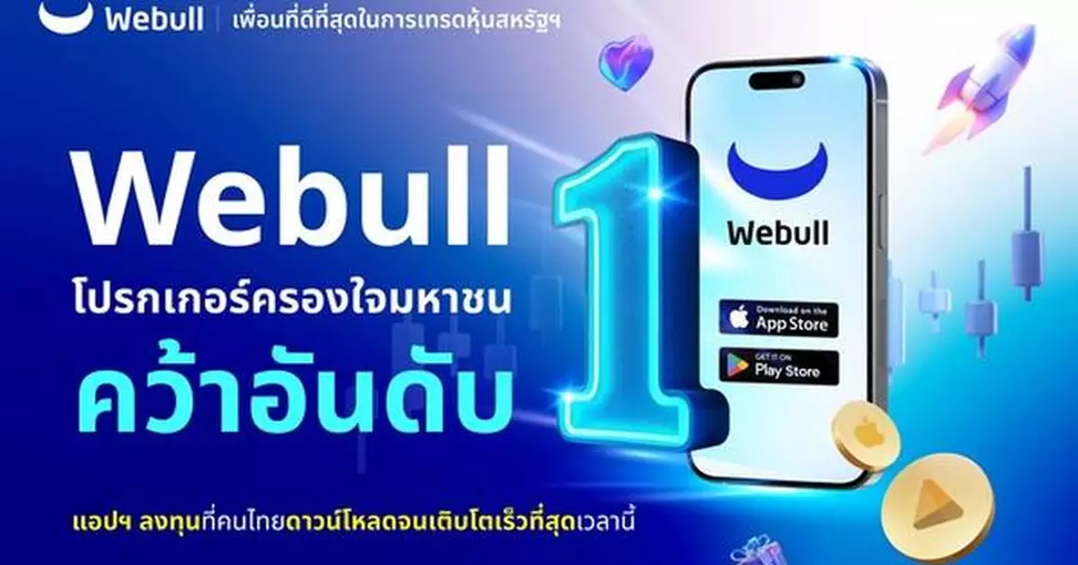Webull Tops the Charts: Thailand's Favorite Brokerage App