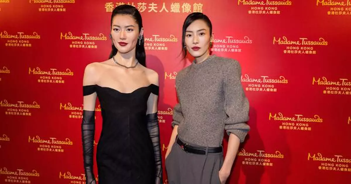 Fashion Icon Liu Wen Radiates Brilliance at Madame Tussauds Hong Kong Unveiling Event