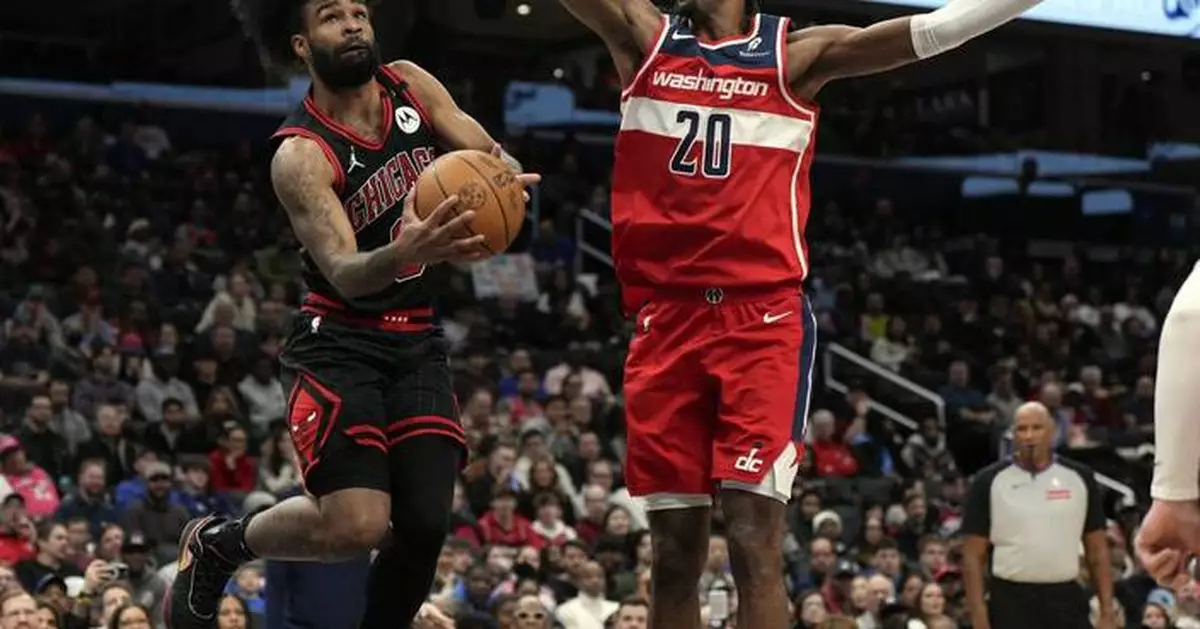 Poole scores 30 as Wizards beat Bulls 125-107