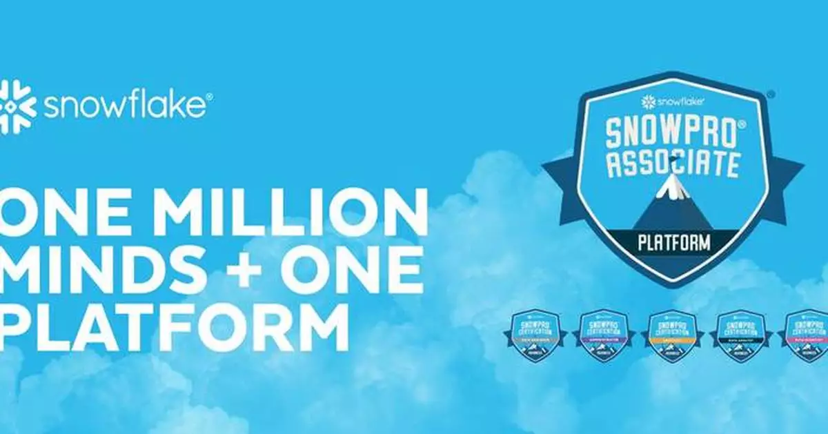 Snowflake Launches One Million Minds + One Platform Program, Investing $20 Million Toward AI Upskilling