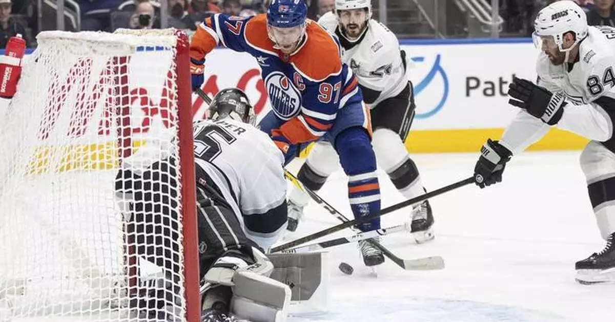 McDavid scores, Skinner gets sixth career shutout as Oilers beat Kings 1-0