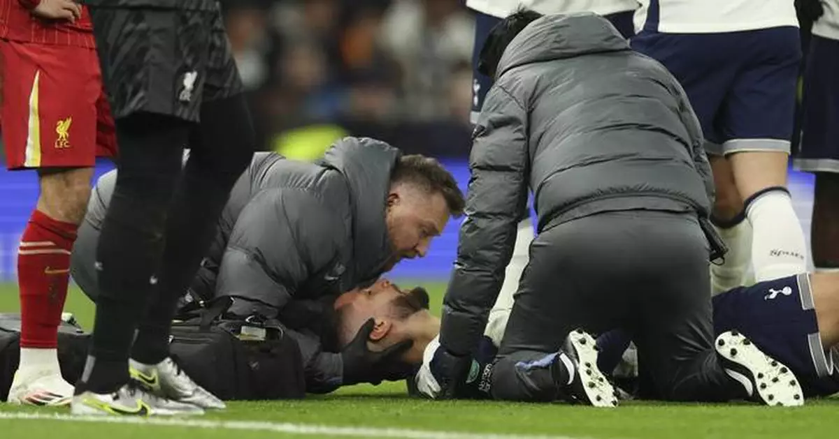 Bentancur 'conscious' and taken to hospital after injury during Tottenham-Liverpool match