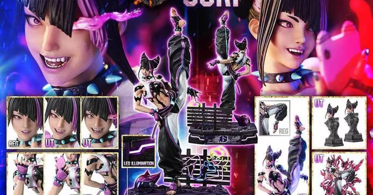 Prime 1 Studio Presents: Street Fighter 6 Juri 1/4 Scale Statue – Including Versions with Interchangeable Expressions and Poses! Pre-orders Begin January 9th, JST