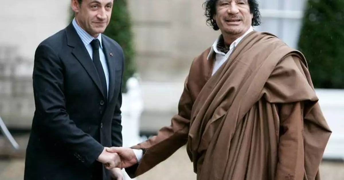 France's former President Sarkozy stands trial over alleged campaign funding by Libya's Gadhafi