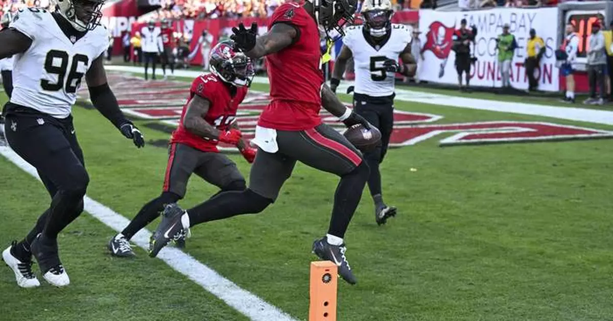 Rookie class led by Bucky Irving and Jalen McMillan helps the Buccaneers reach the playoffs