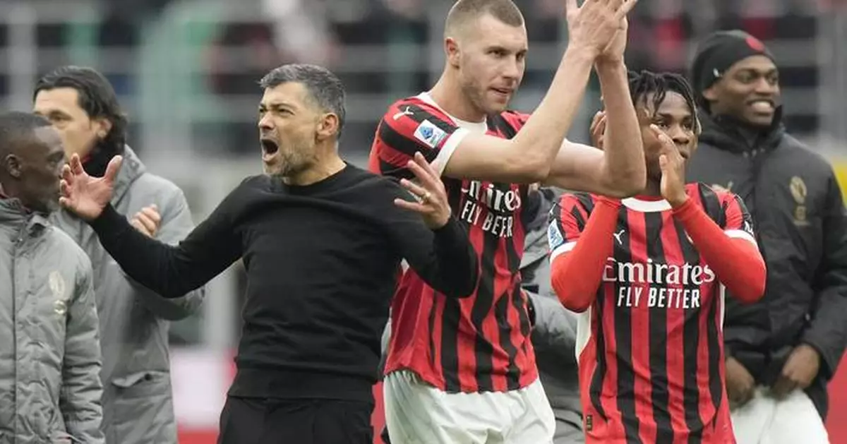 AC Milan provides drama at the San Siro with 2 late goals in 3-2 comeback win over Parma