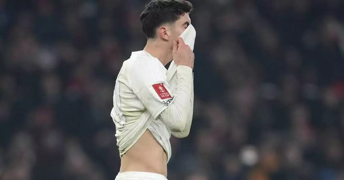 Kai Havertz's wife shares online abuse she received after Arsenal's loss to Man United