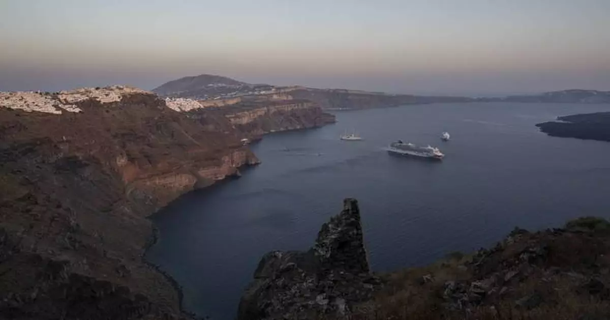 Increased volcanic activity detected in Greece's popular tourist island of Santorini