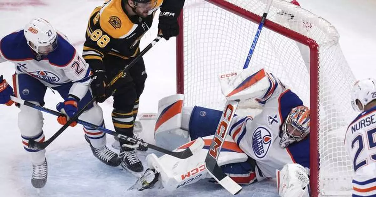 Oilers blank Bruins 4-0