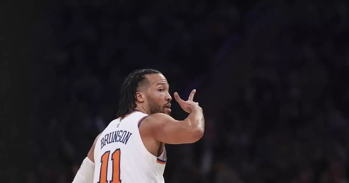 Jalen Brunson scores 34 to lead Knicks over Hawks 119-110