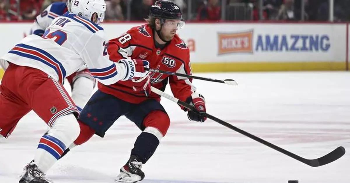 Ovechkin scores career goal 872, Capitals beat Rangers 7-4