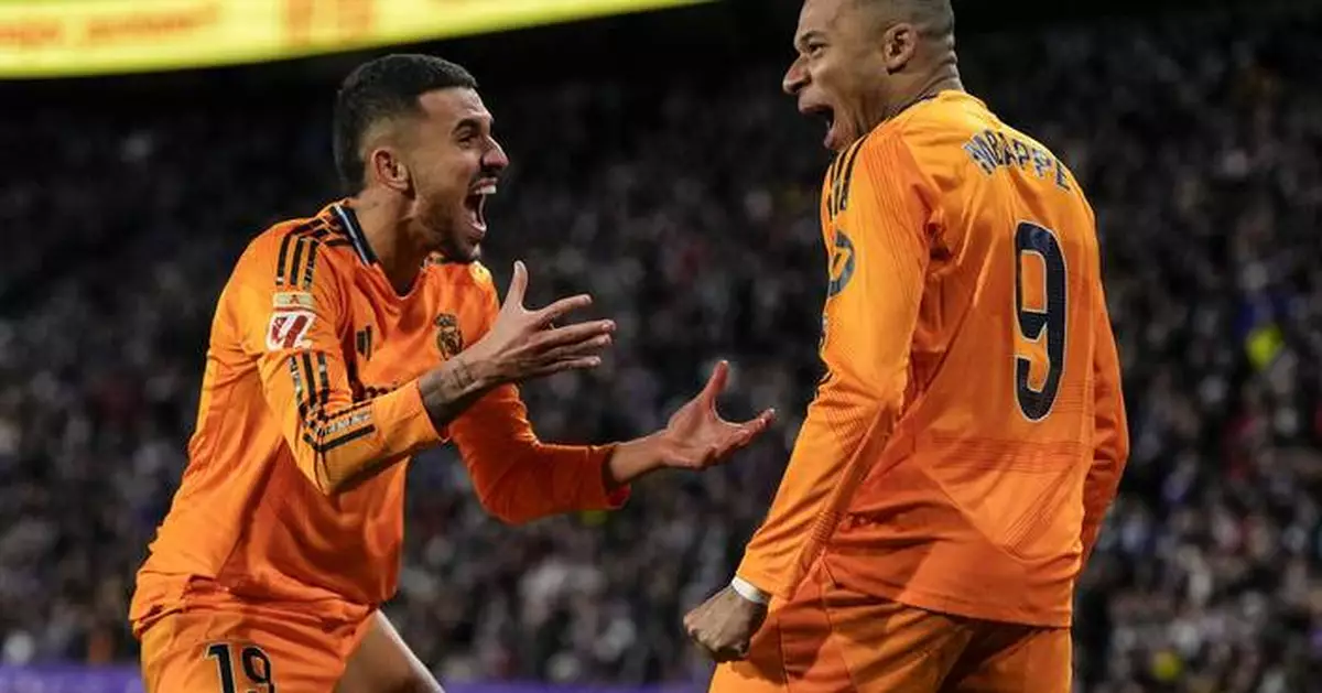 Mbappé scores first hat trick for Real Madrid as Atletico draws