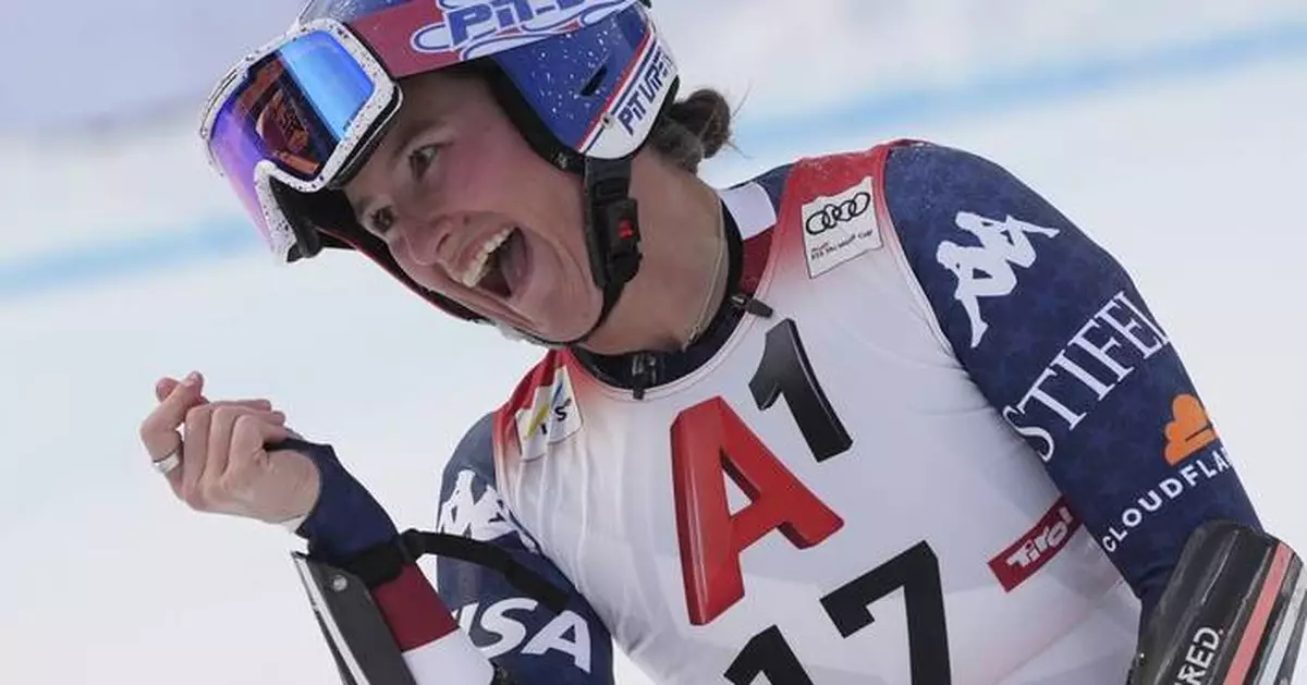 Lauren Macuga wins a World Cup super-G race with Lindsey Vonn 4th on stellar day for US ski team