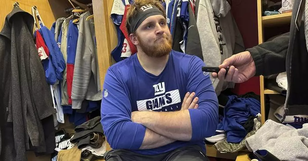 Jake Kubas has gone from undrafted free agent to starting guard for the Giants