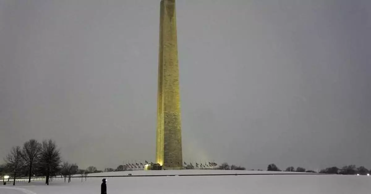 Can Washington handle two weeks of high-security pomp along with a heavy burst of snow?